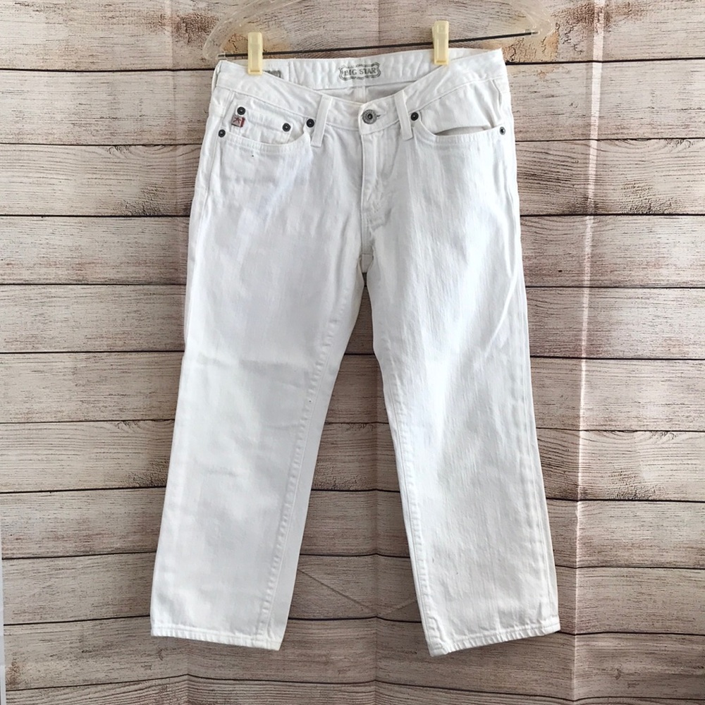Big Star Evan Skinny size 26 crop jeans D1